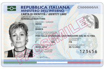&nbsp; Carta d'identit&agrave; elettronica