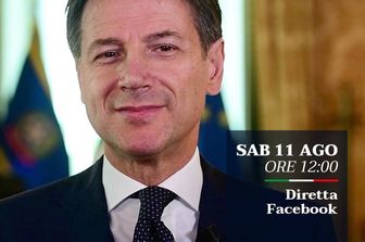 &nbsp;Giuseppe Conte diretta facebook