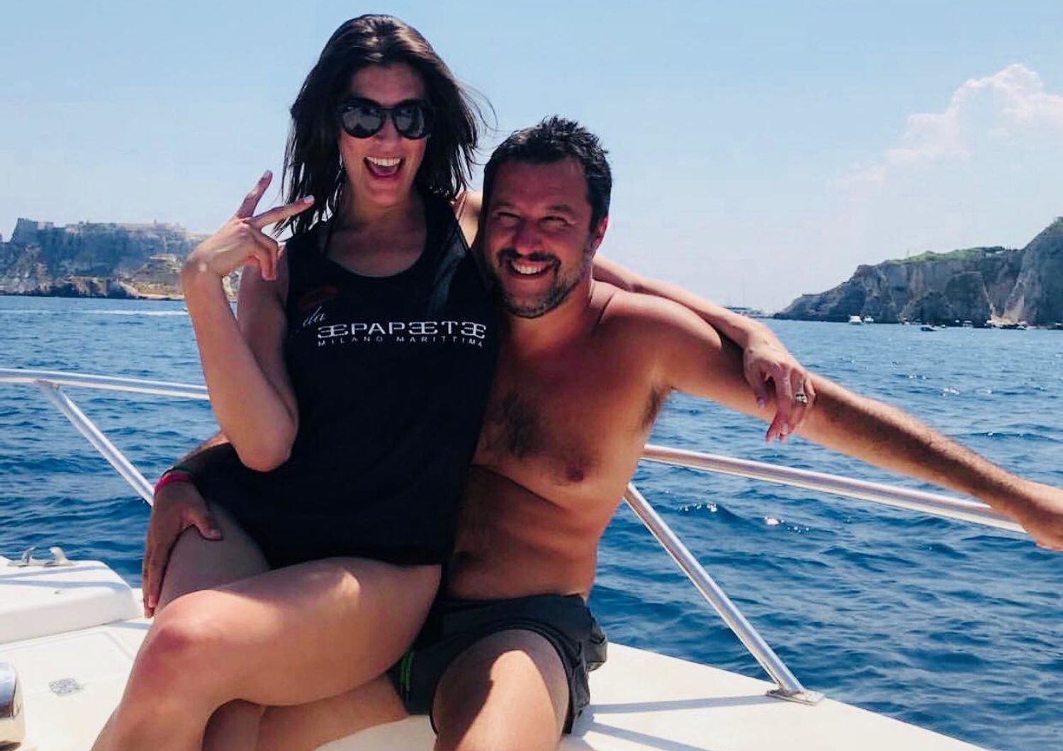 &nbsp;Elisa Isoardi e Matteo Salvini