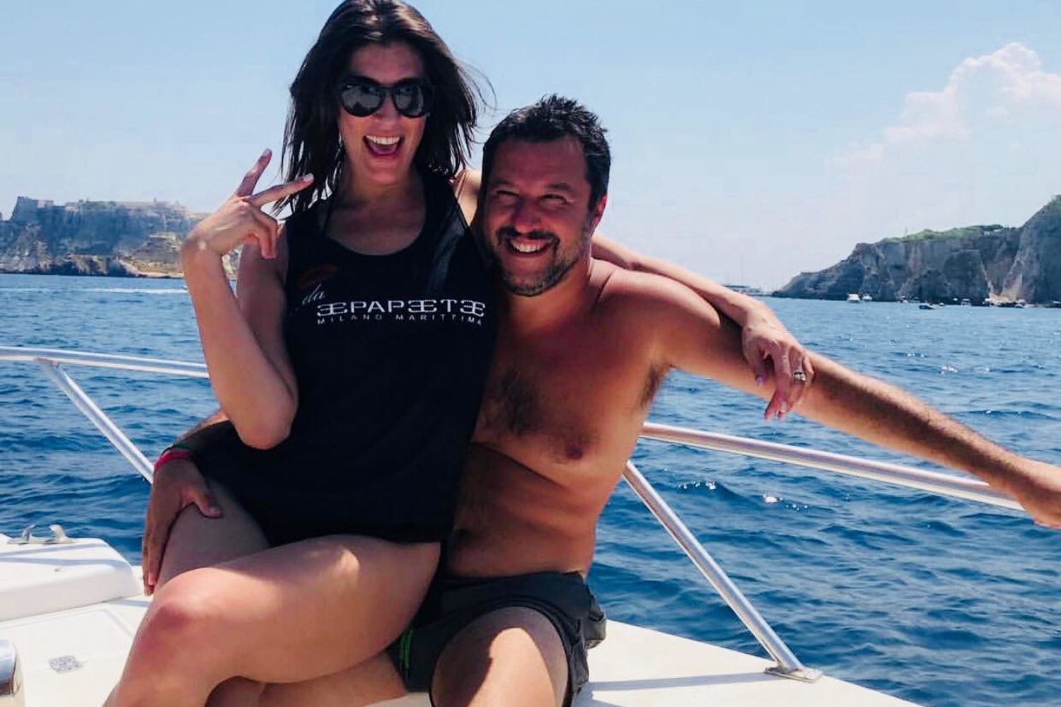 &nbsp;Elisa Isoardi e Matteo Salvini