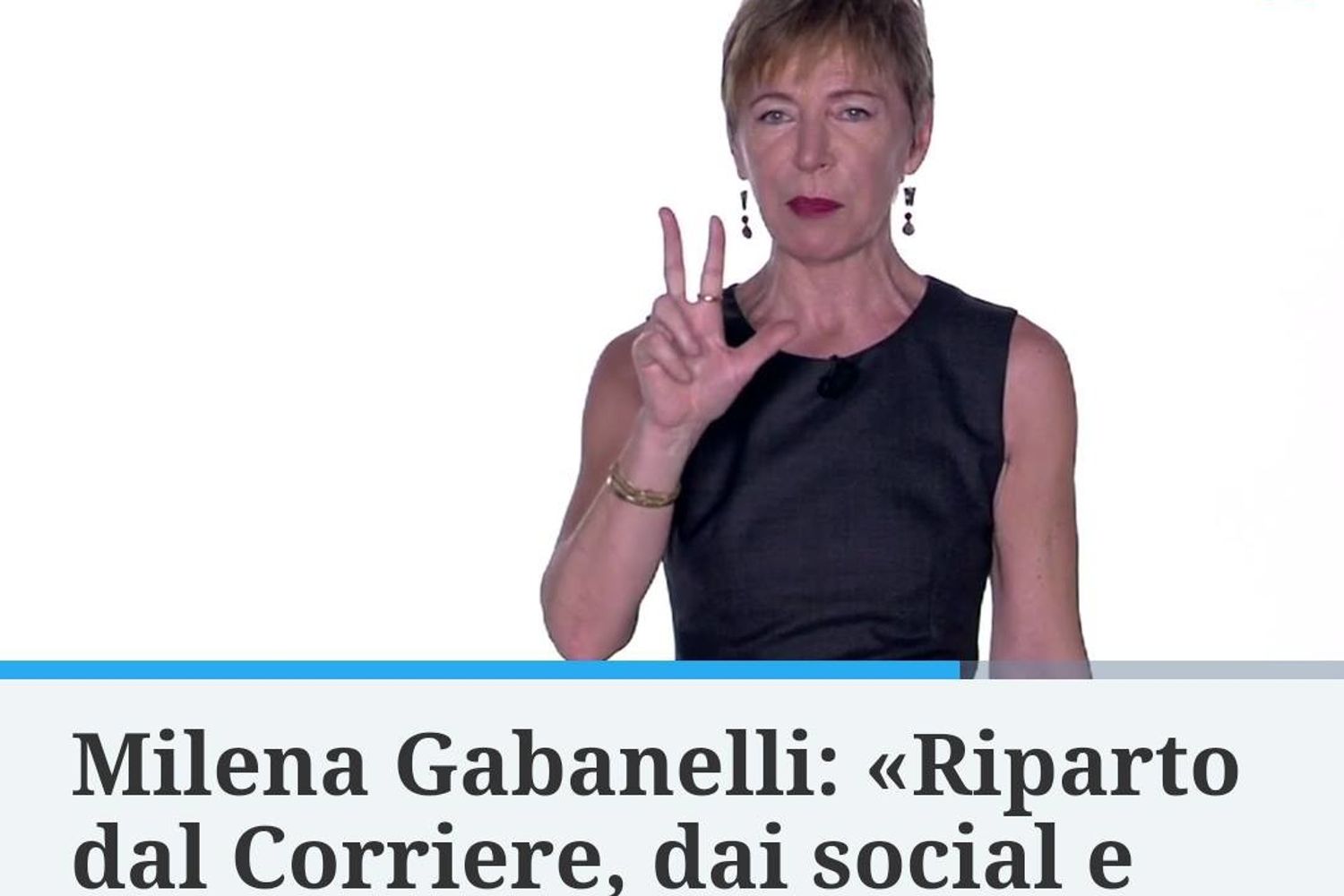 &nbsp;Milena Gabanelli