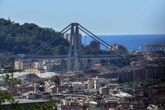 &nbsp;viadotto Polcevera, Genova (AFP)