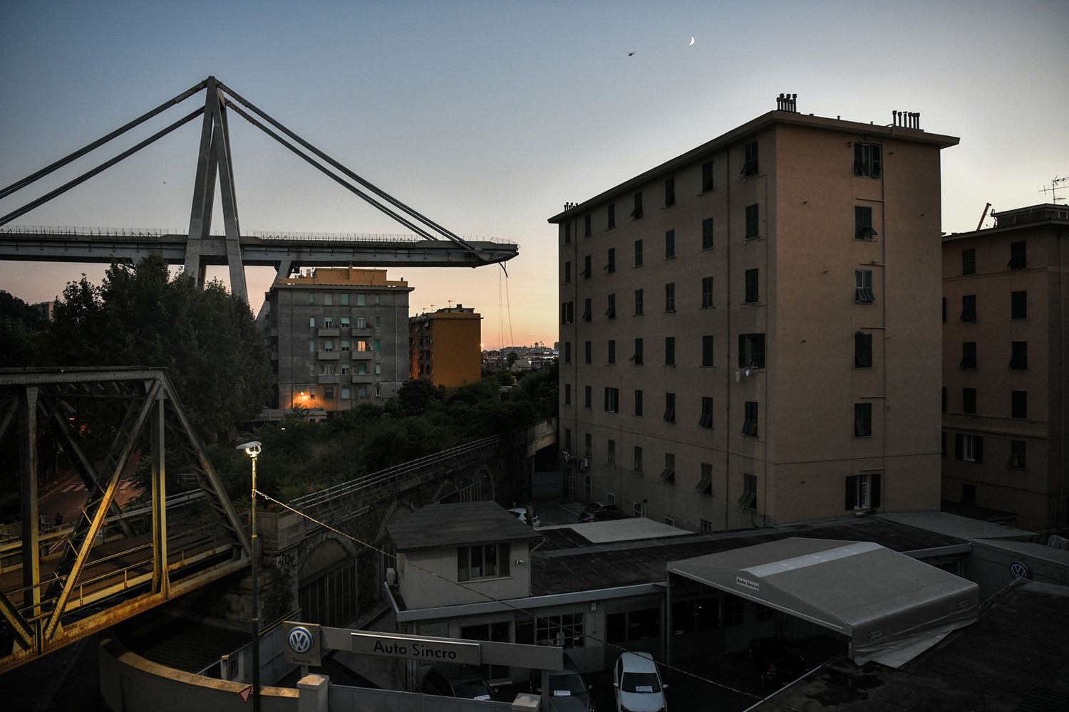 &nbsp;Il ponte Morandi di Genova