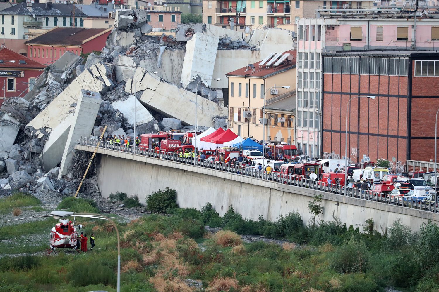 &nbsp;Genova, ponte Morandi