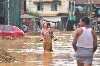 India, inondazione del Kerala