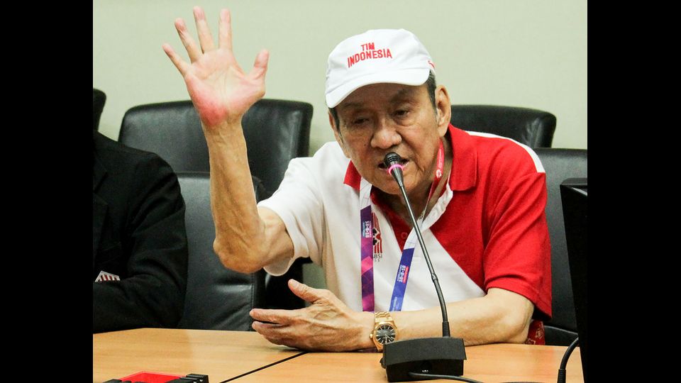Bridge - Il giocatore di bridge Michael Bambang Hartono, 78 anni