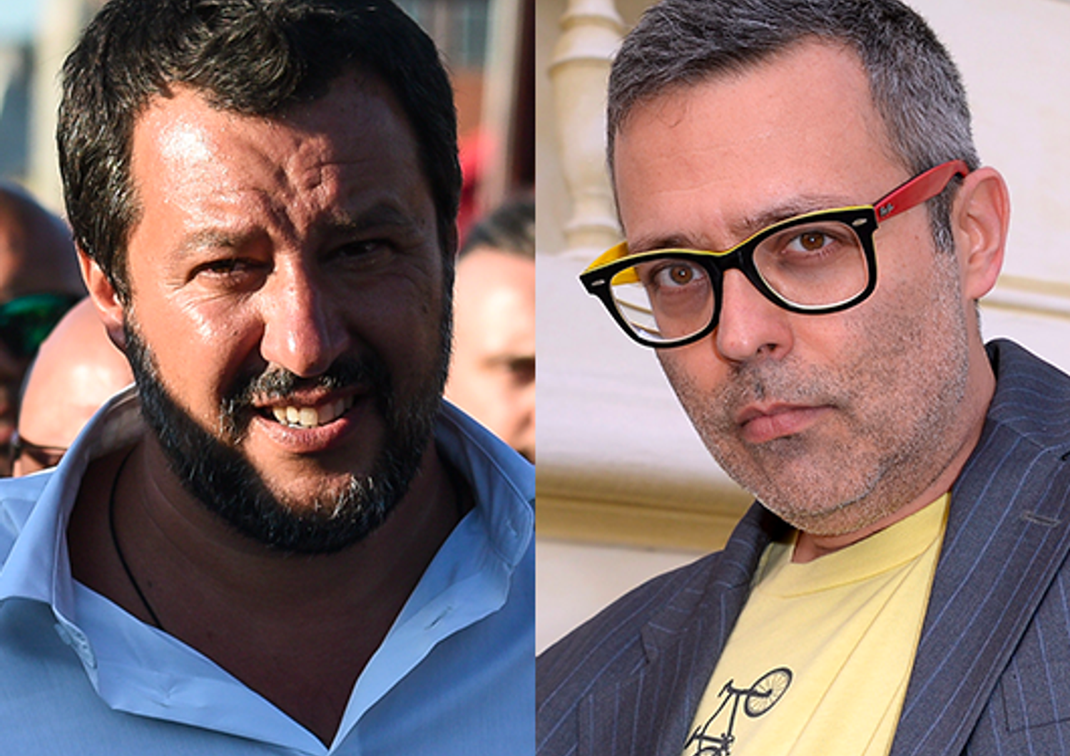 &nbsp;Matteo Salvini e Frankie hi-nrg