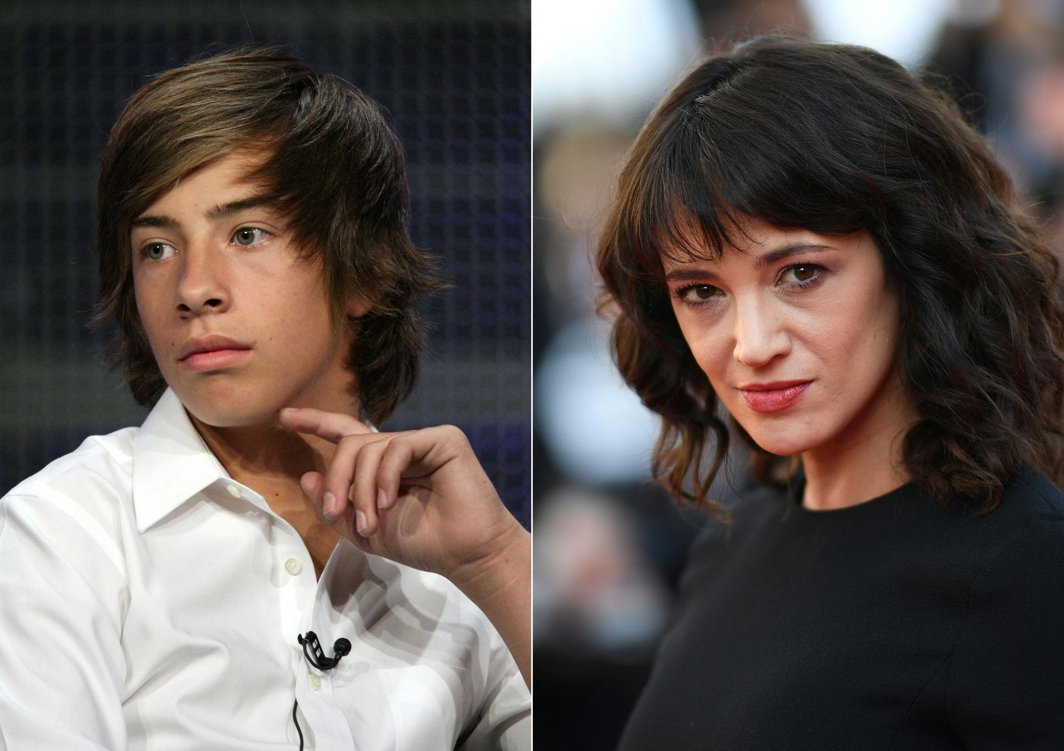 &nbsp;Jimmy Bennett e Asia Argento