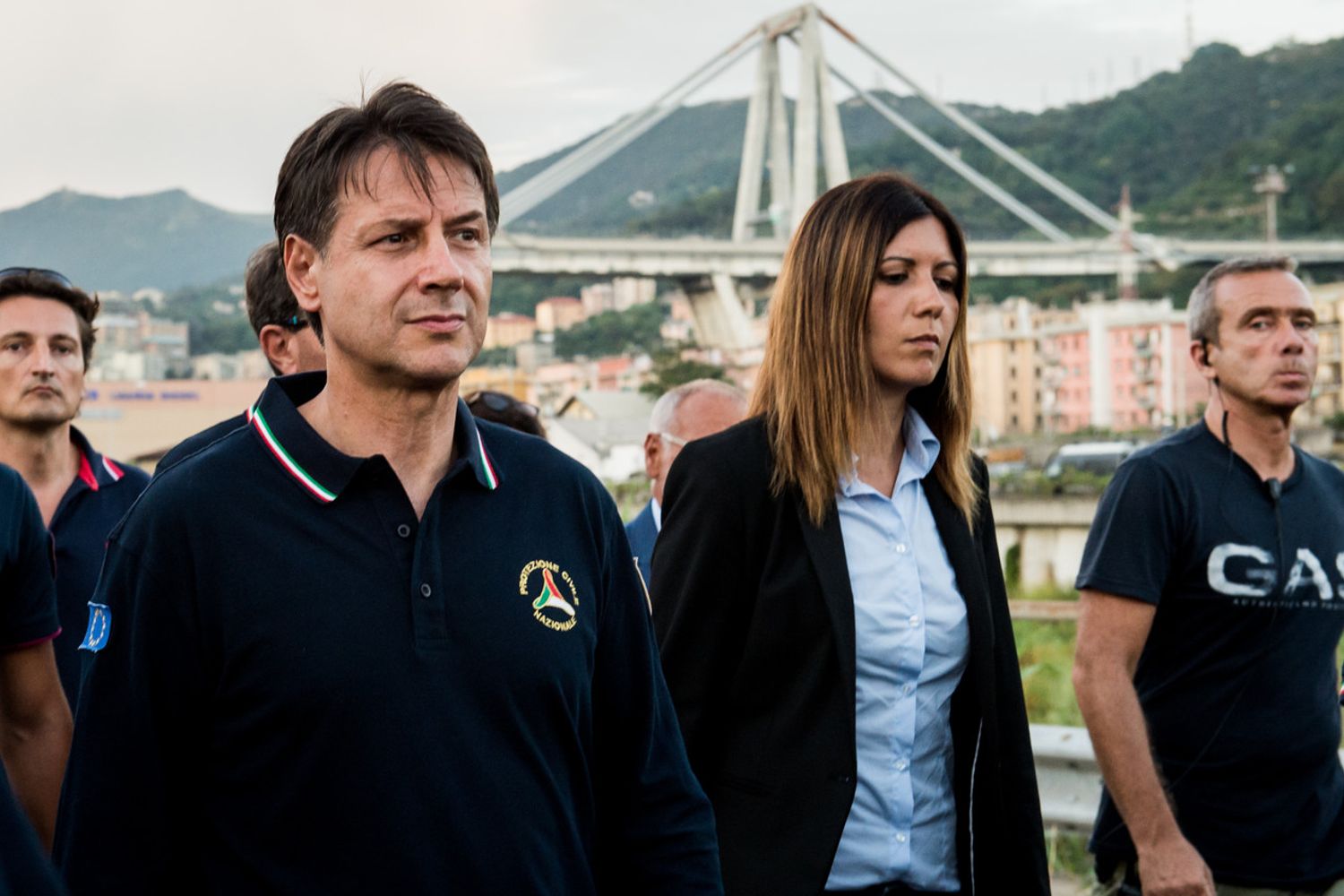 &nbsp;Giuseppe Conte a Genova
