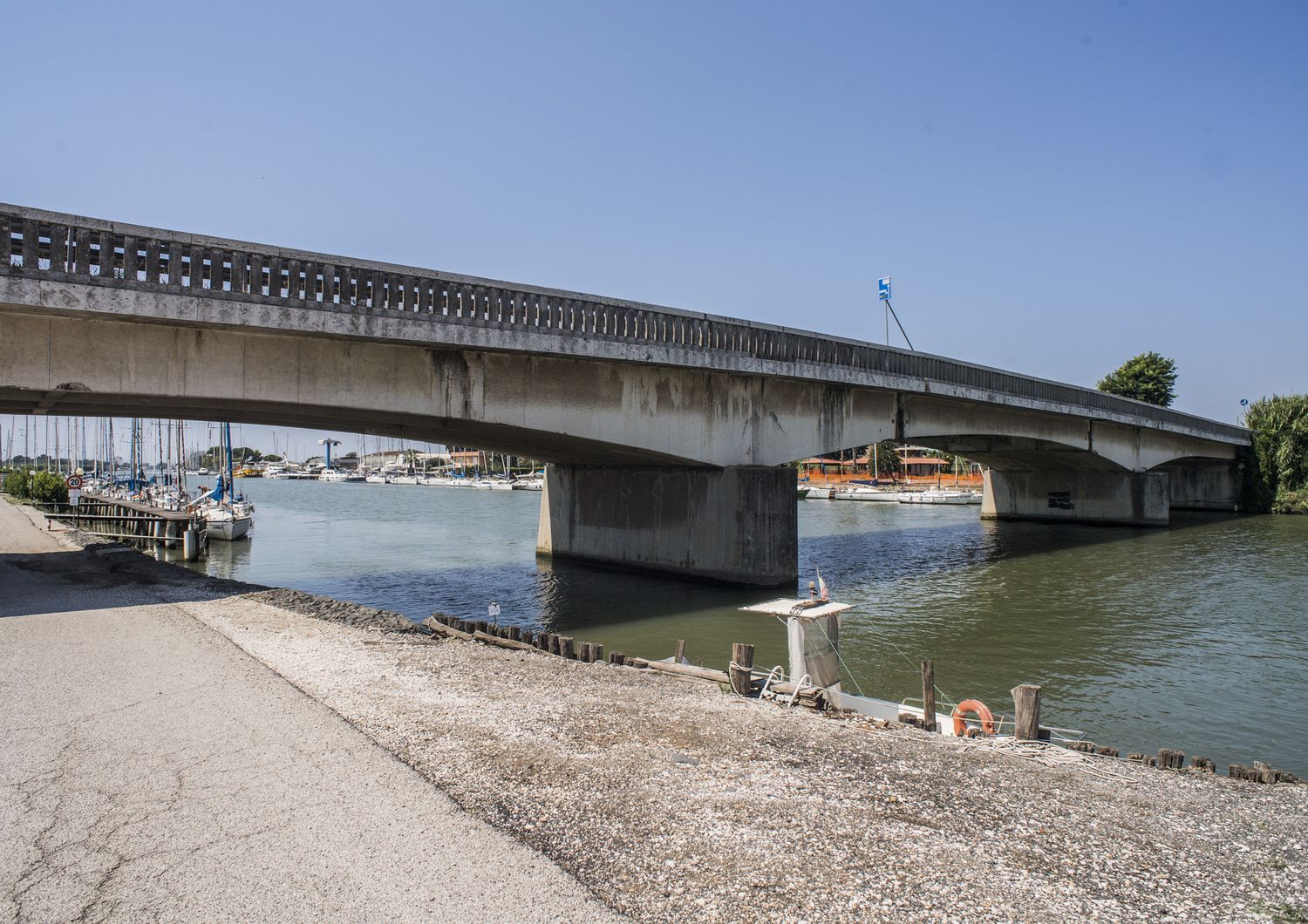 &nbsp;Il Ponte della Scafa sulla Ostia-Fiumicino