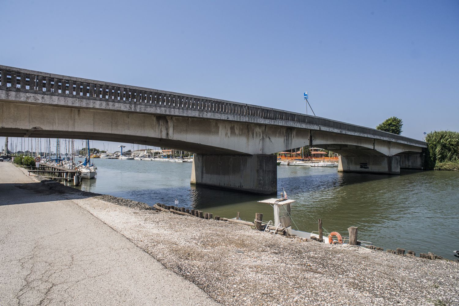 &nbsp;Il Ponte della Scafa sulla Ostia-Fiumicino