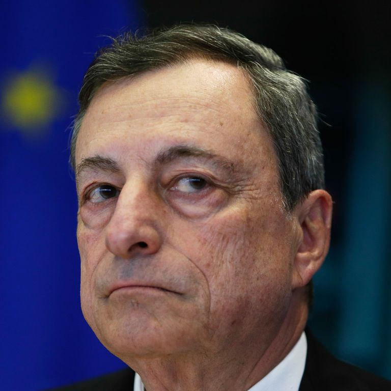 &nbsp;Mario Draghi