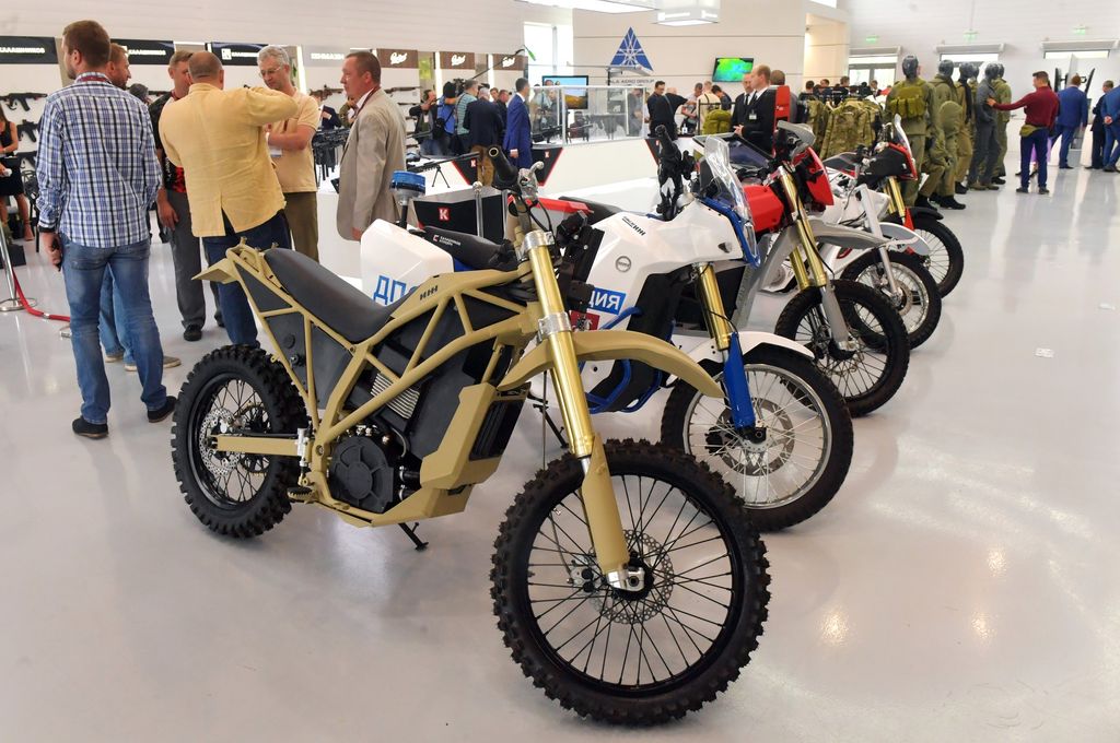 &nbsp;Le moto militari prodotte da Kalashnikov