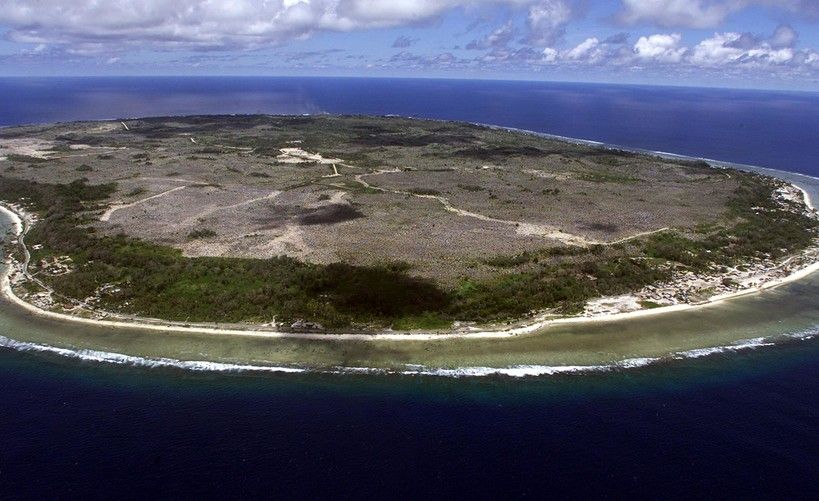 &nbsp;L'isola di Nauru, Australia, dove vengono tenuti gli immigrati irregolari&nbsp;