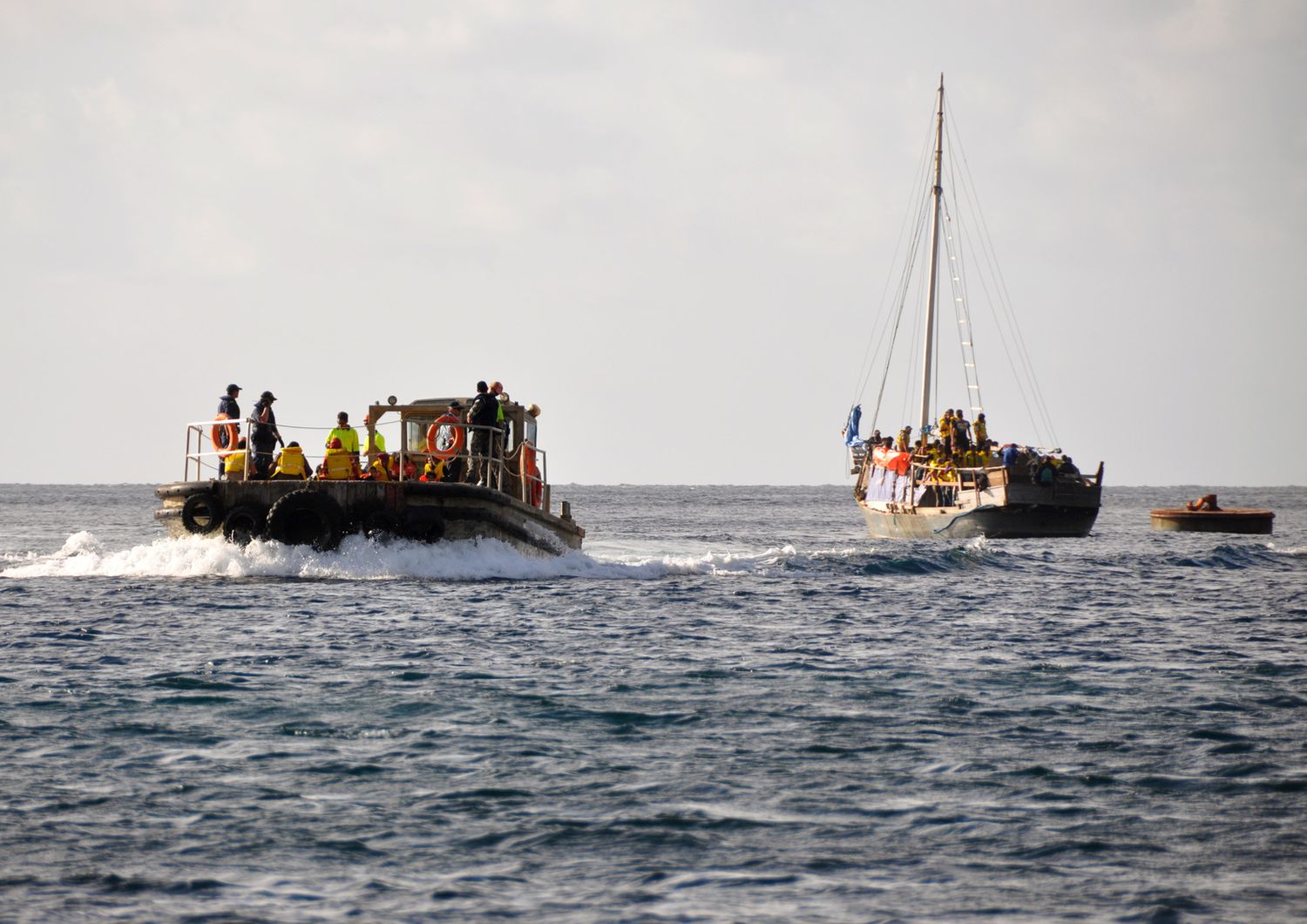 &nbsp;Una barca di migranti dallo Sri Lanka tenta l'approdo sulle coste australiane