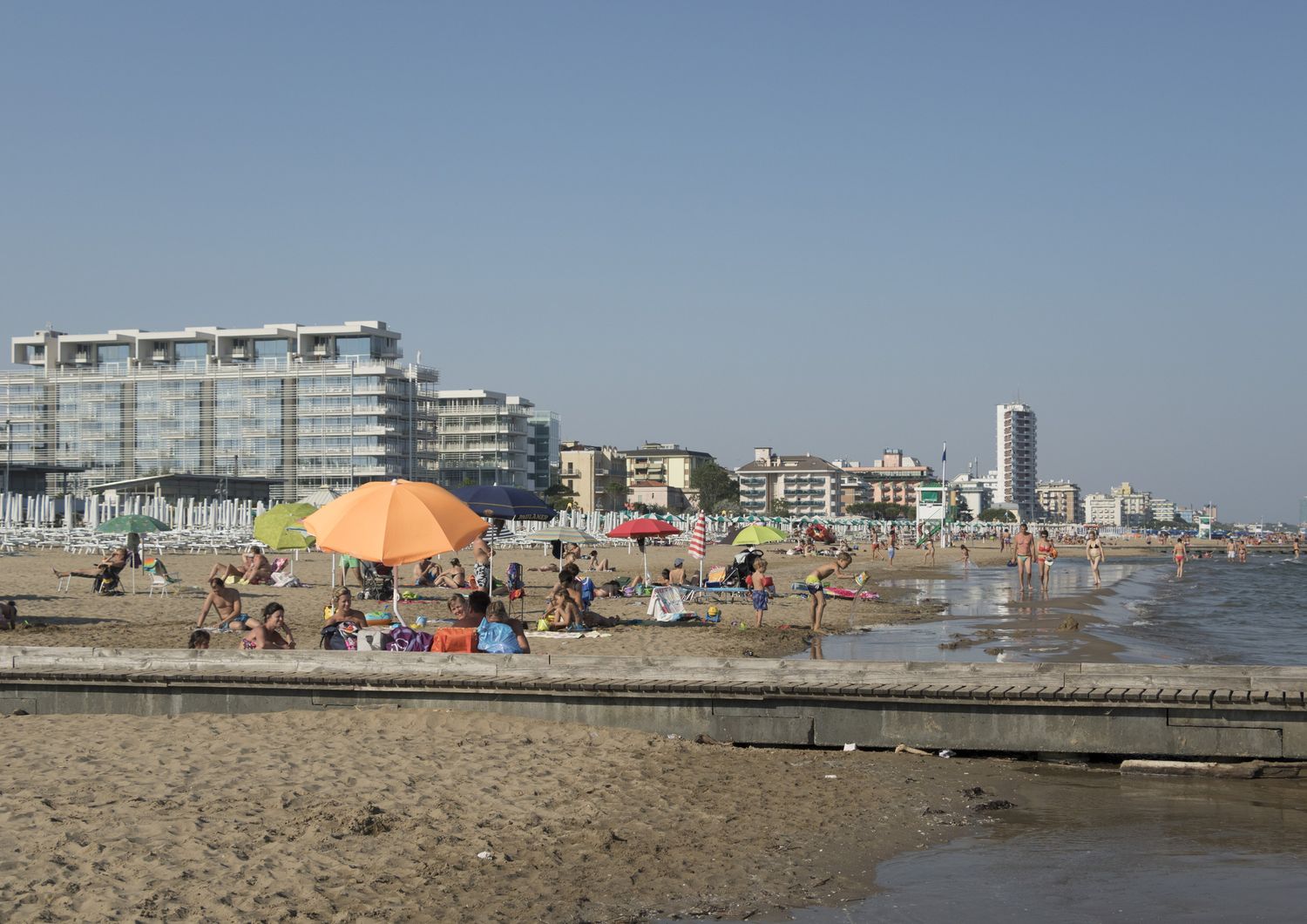 &nbsp;La spiaggia di Jesolo