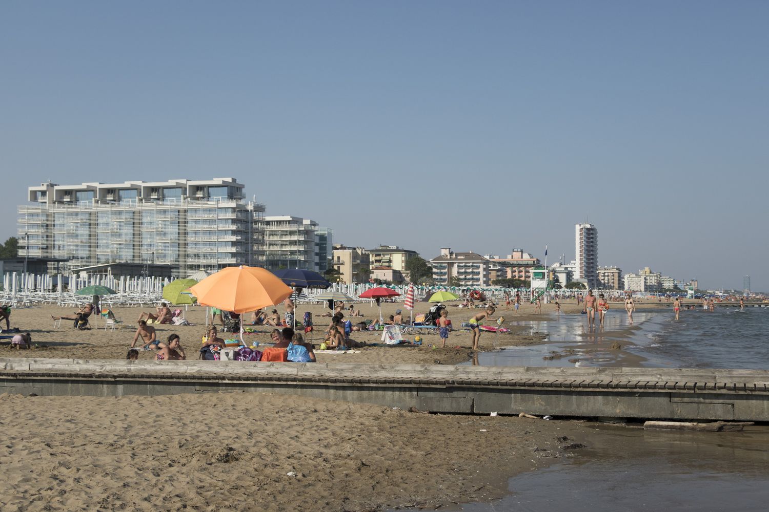 &nbsp;La spiaggia di Jesolo