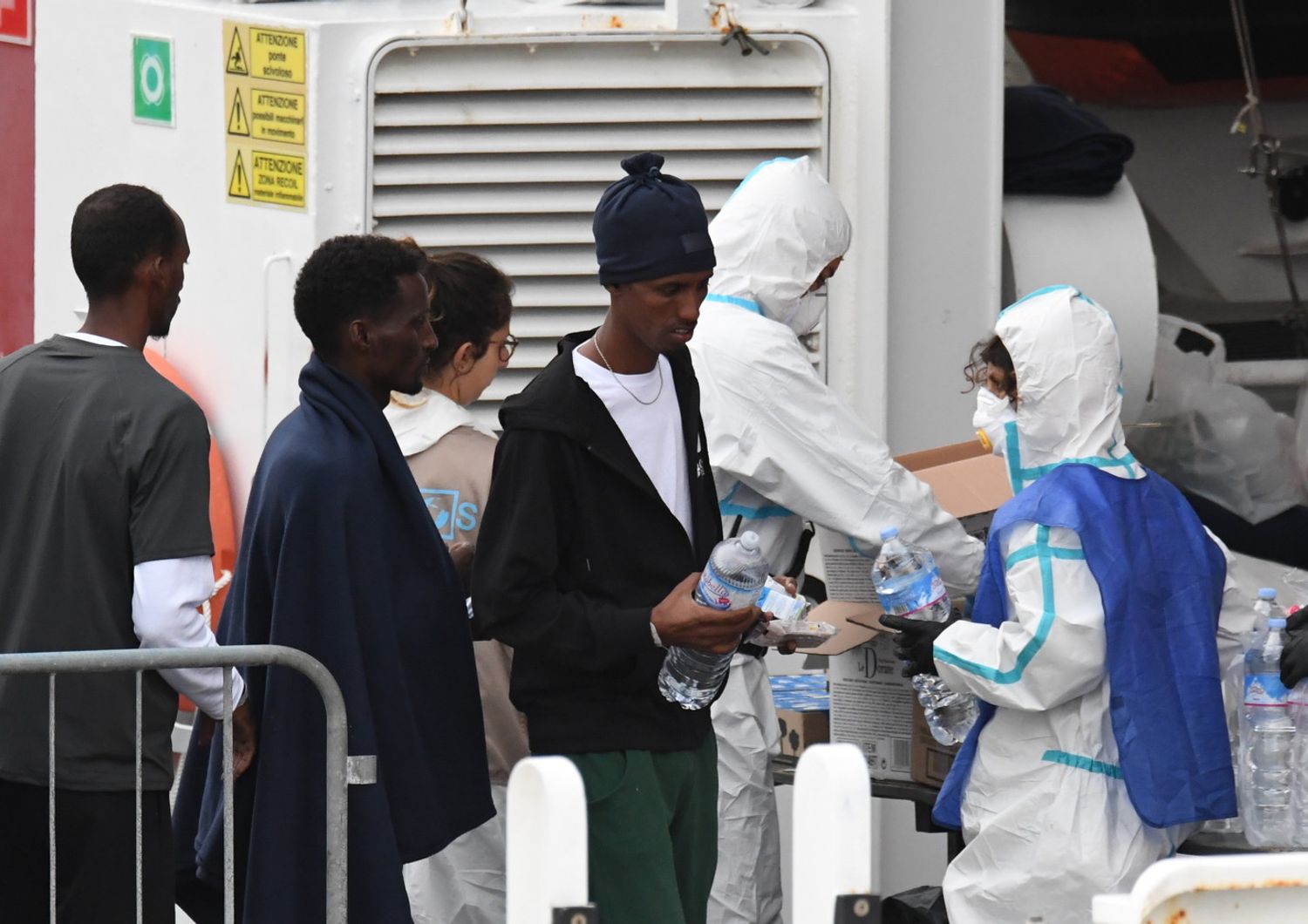 &nbsp;Migranti a bordo della Diciotti