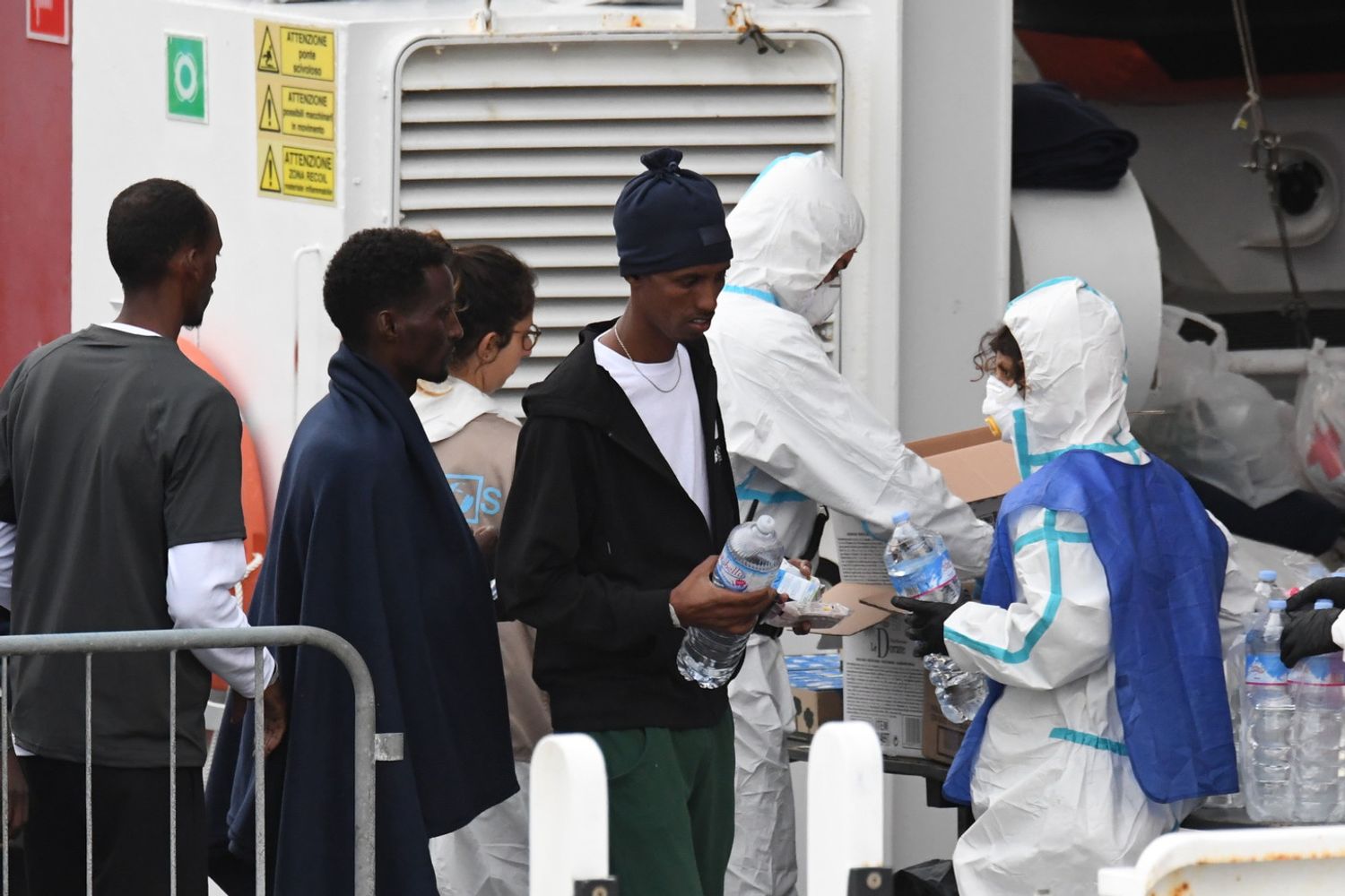 &nbsp;Migranti a bordo della Diciotti
