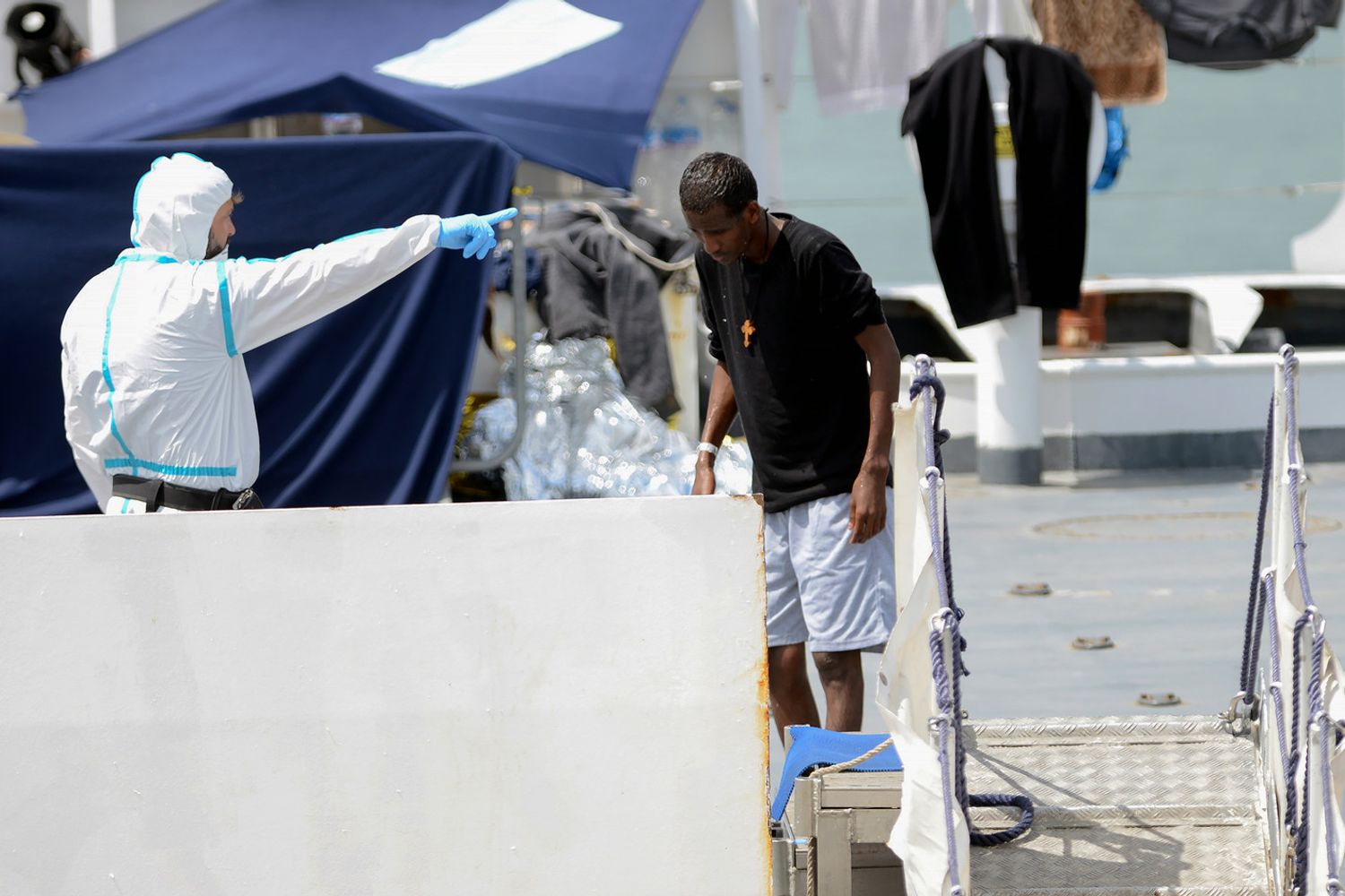 &nbsp;Guardia Costiera Diciotti (AFP)
