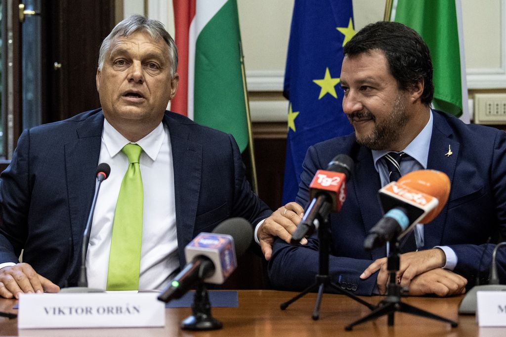 &nbsp;Salvini e Orban