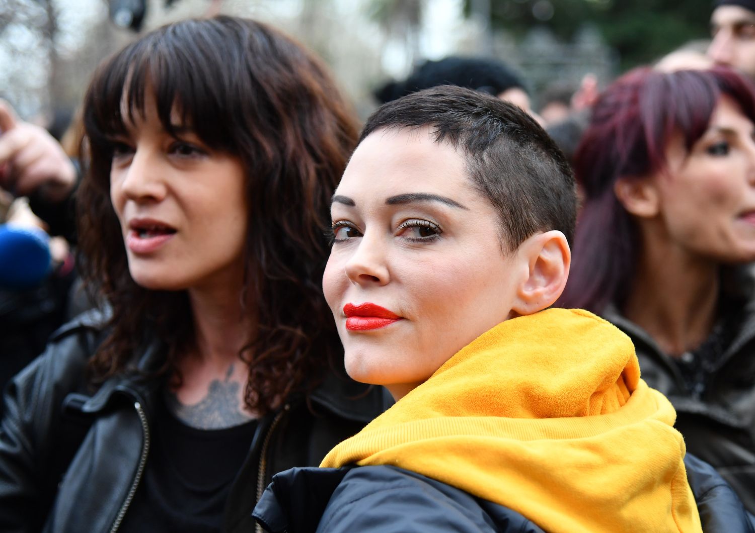 &nbsp;Asia Argento e Rose McGowan