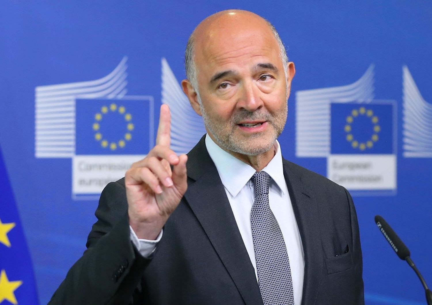 &nbsp;Il commissario Ue agli Affari economici Pierre Moscovici