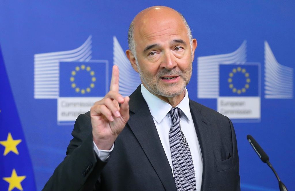 &nbsp;Il commissario Ue agli Affari economici Pierre Moscovici