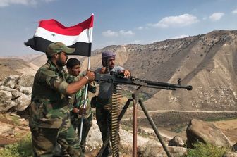 &nbsp;Siria, truppe governative