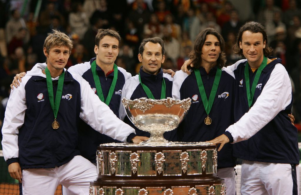 &nbsp;Coppa Davis, la Spagna nel 2005