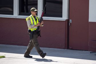Polizia Los Angeles (Afp)&nbsp;