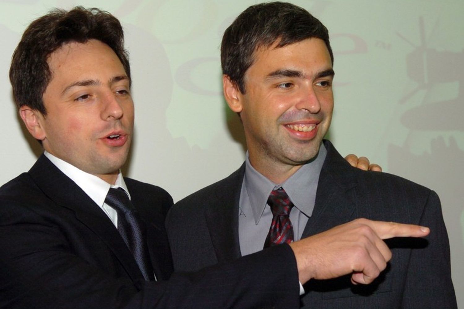 &nbsp;Larry Page e&nbsp;Sergey&nbsp;Brin