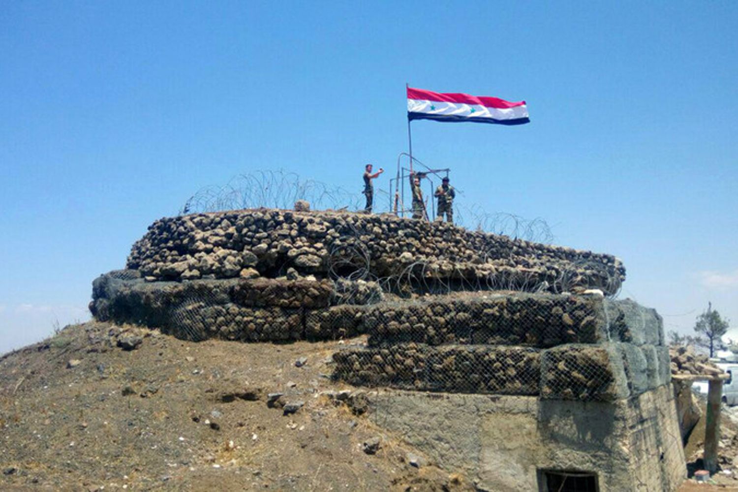 &nbsp;Siria, truppe governative