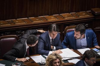 &nbsp;Di Maio, Conte e Salvini