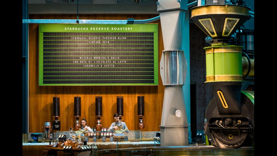 Starbucks Milan Reserve Roastery&nbsp;