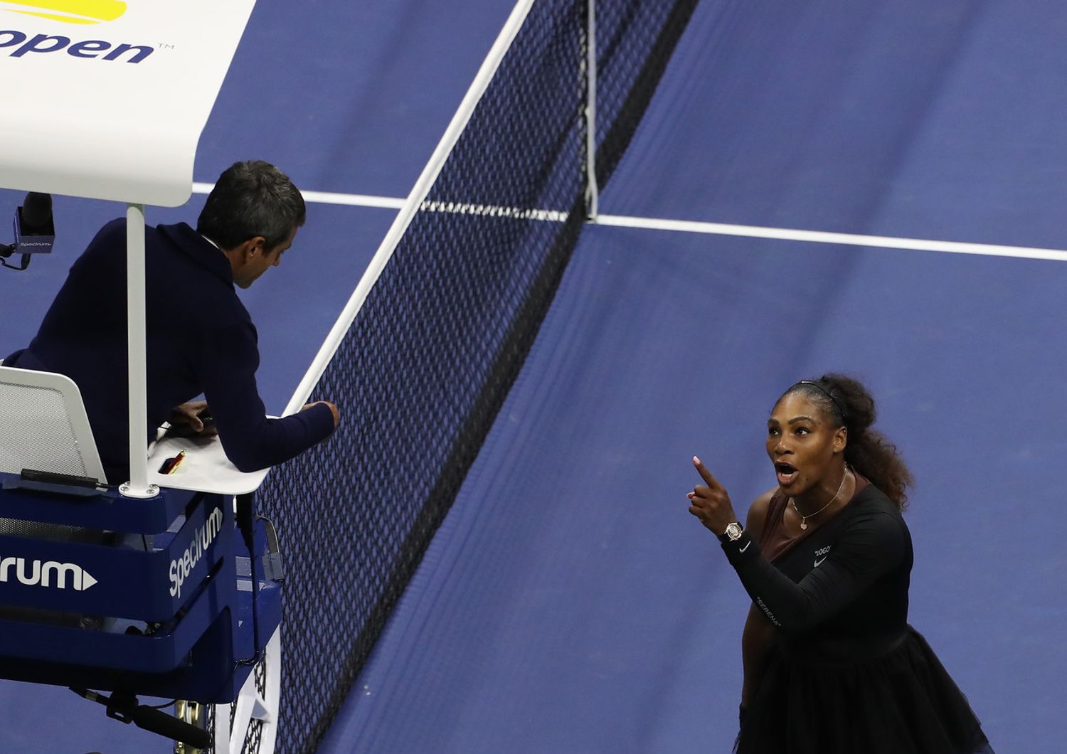 &nbsp;Lo scontro tra Serena Williams e l'arbitro Ramos, Us Open