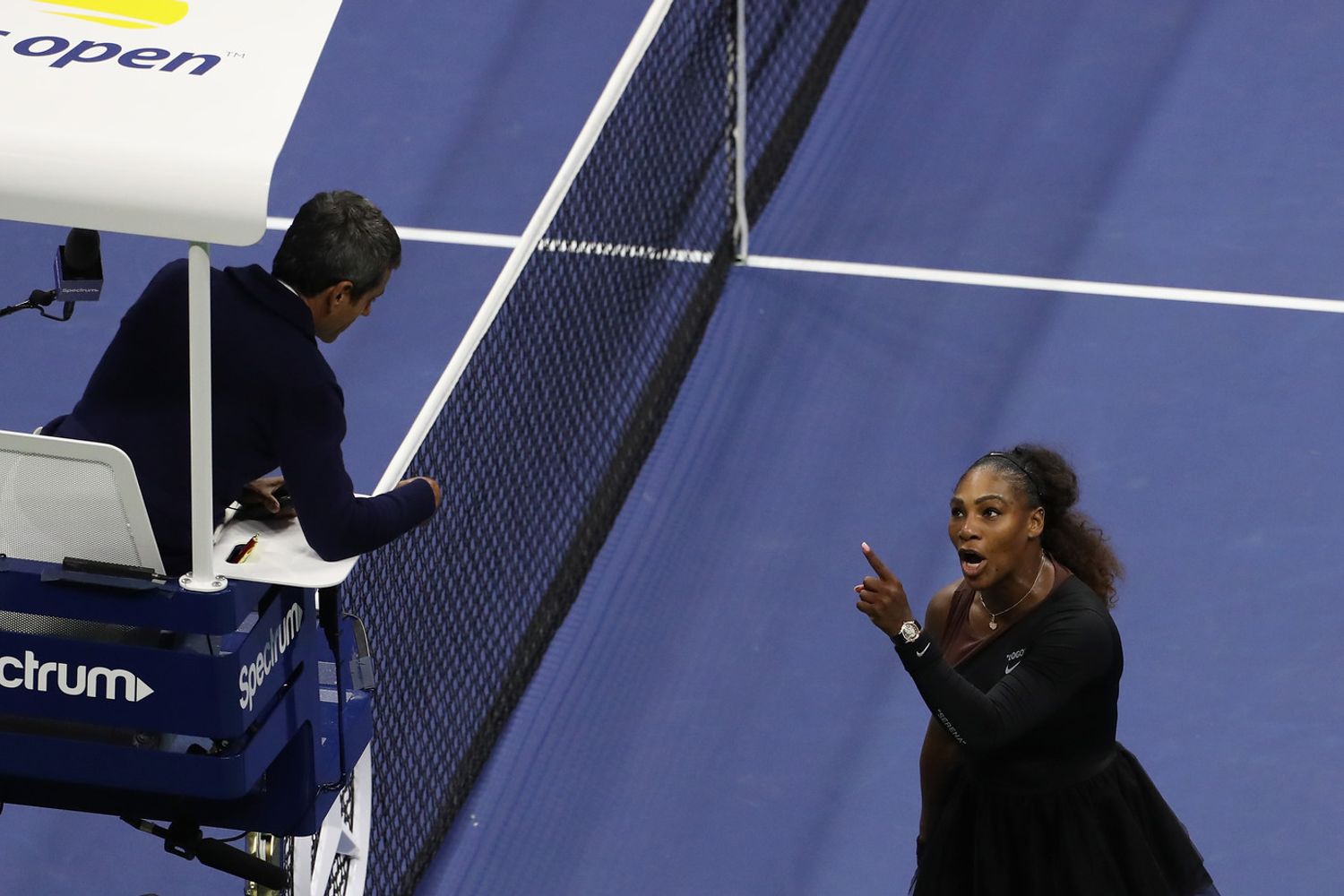 &nbsp;Lo scontro tra Serena Williams e l'arbitro Ramos, Us Open