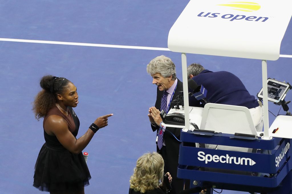 &nbsp; Lo scontro tra Serena Williams e l'arbitro Ramos, Us Open
