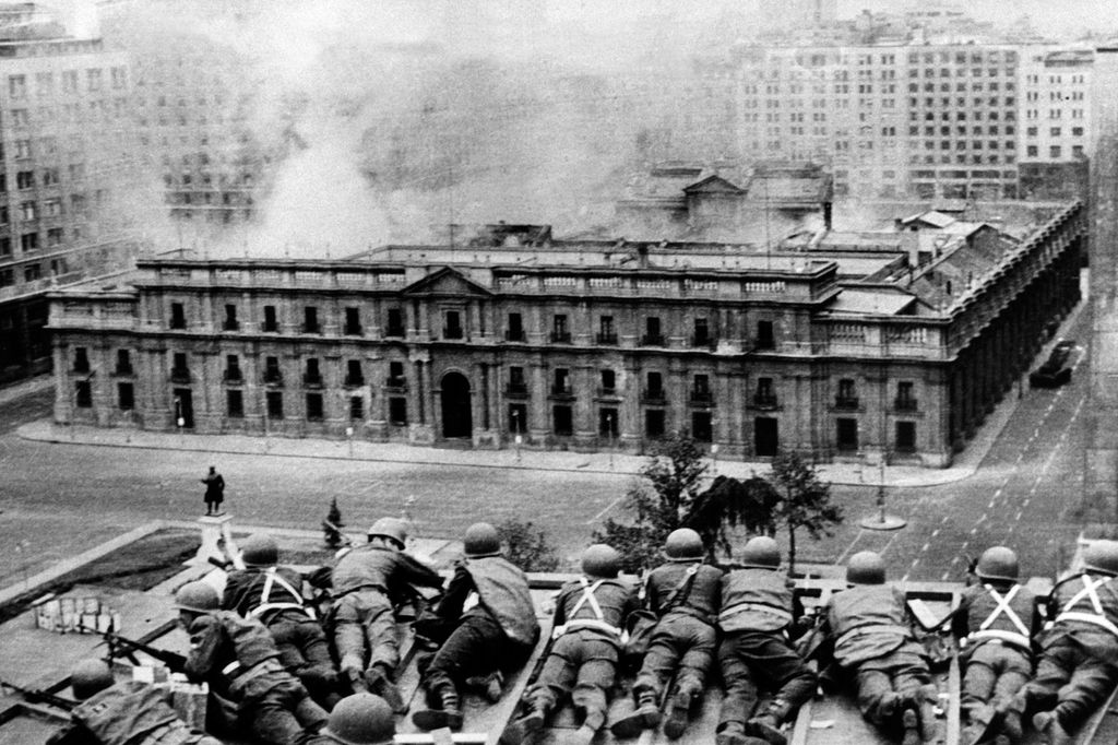 Colpo di stato militare guidato dal generale Augusto Pinochet (Afp)&nbsp;