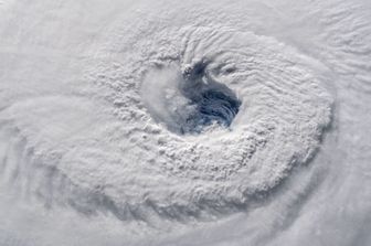 Immagine ripresa dalla Stazione spaziale internazionale&nbsp;Uragano Florence (Afp)