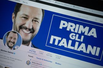 &nbsp;Matteo Salvini, profilo Twitter