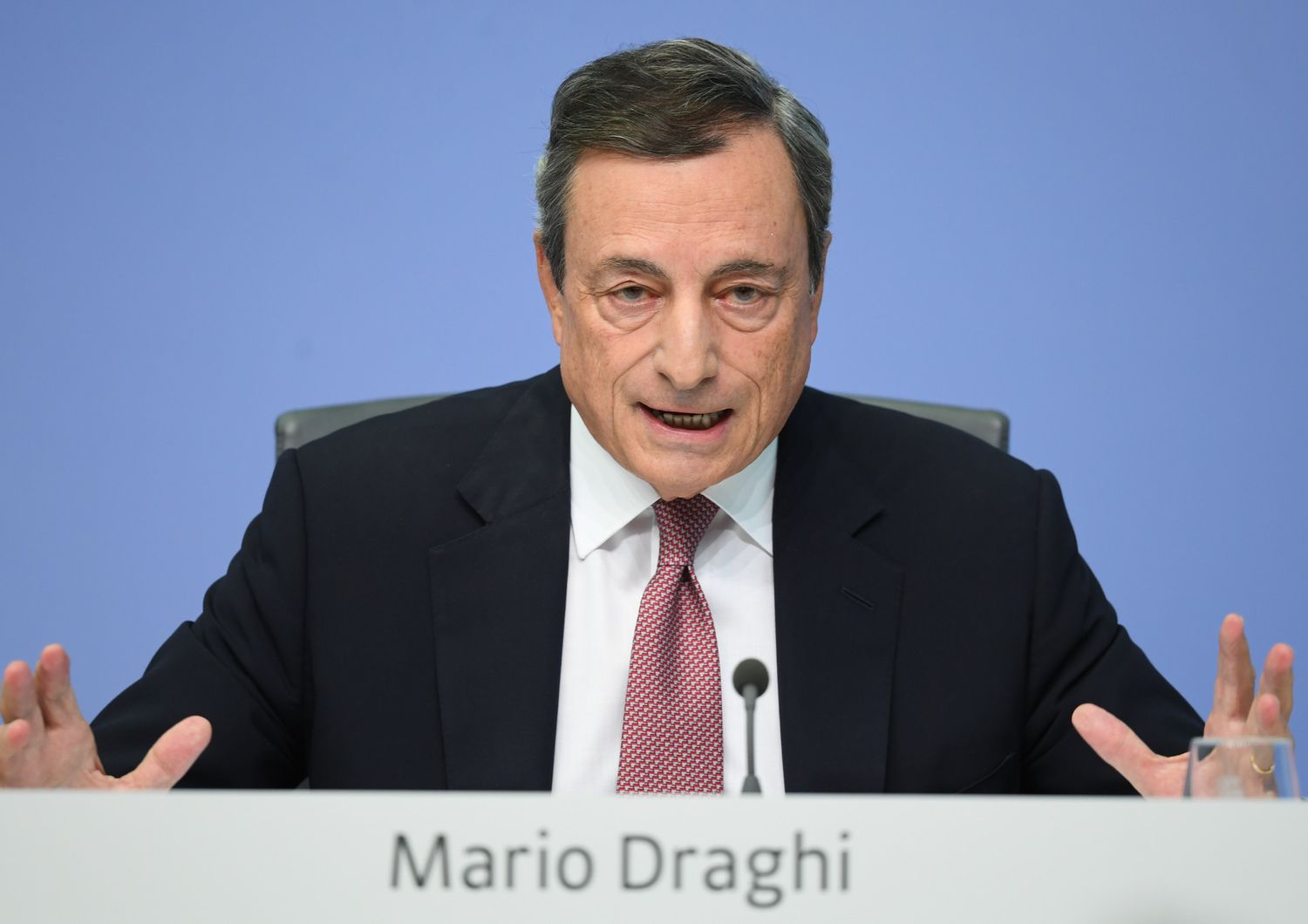 Mario Draghi (Afp)&nbsp;