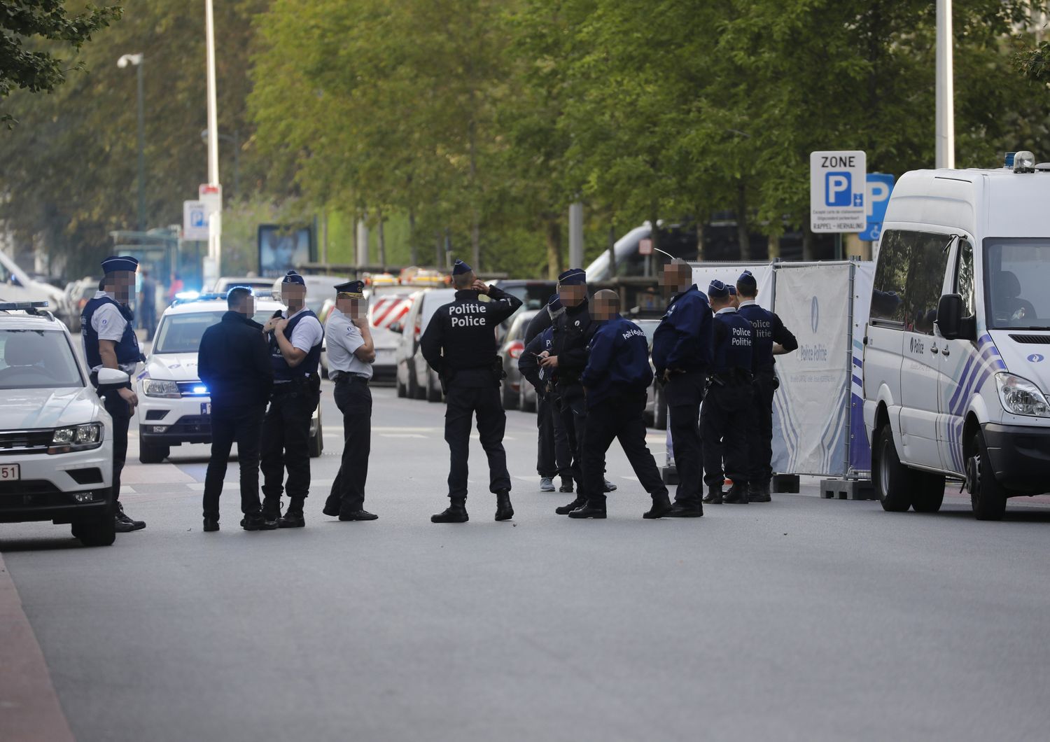 Polizia belga dopo accoltellamento agente a Bruxelles&nbsp;
