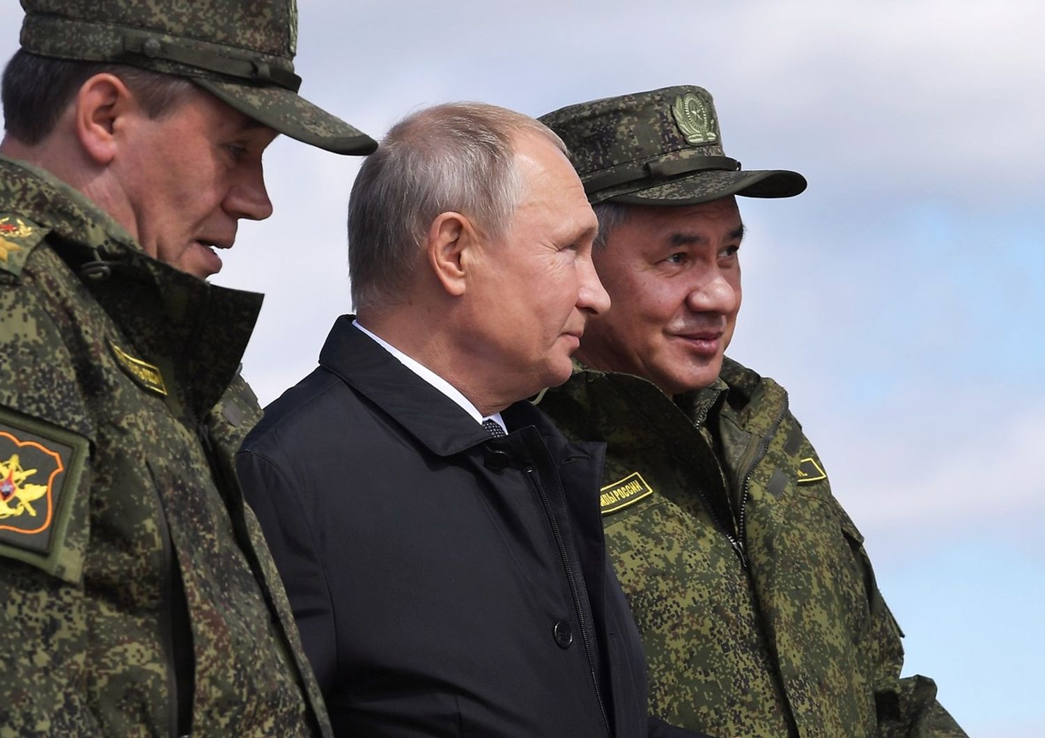 &nbsp;Vladimir Putin e&nbsp;Sergei&nbsp;Shoigu