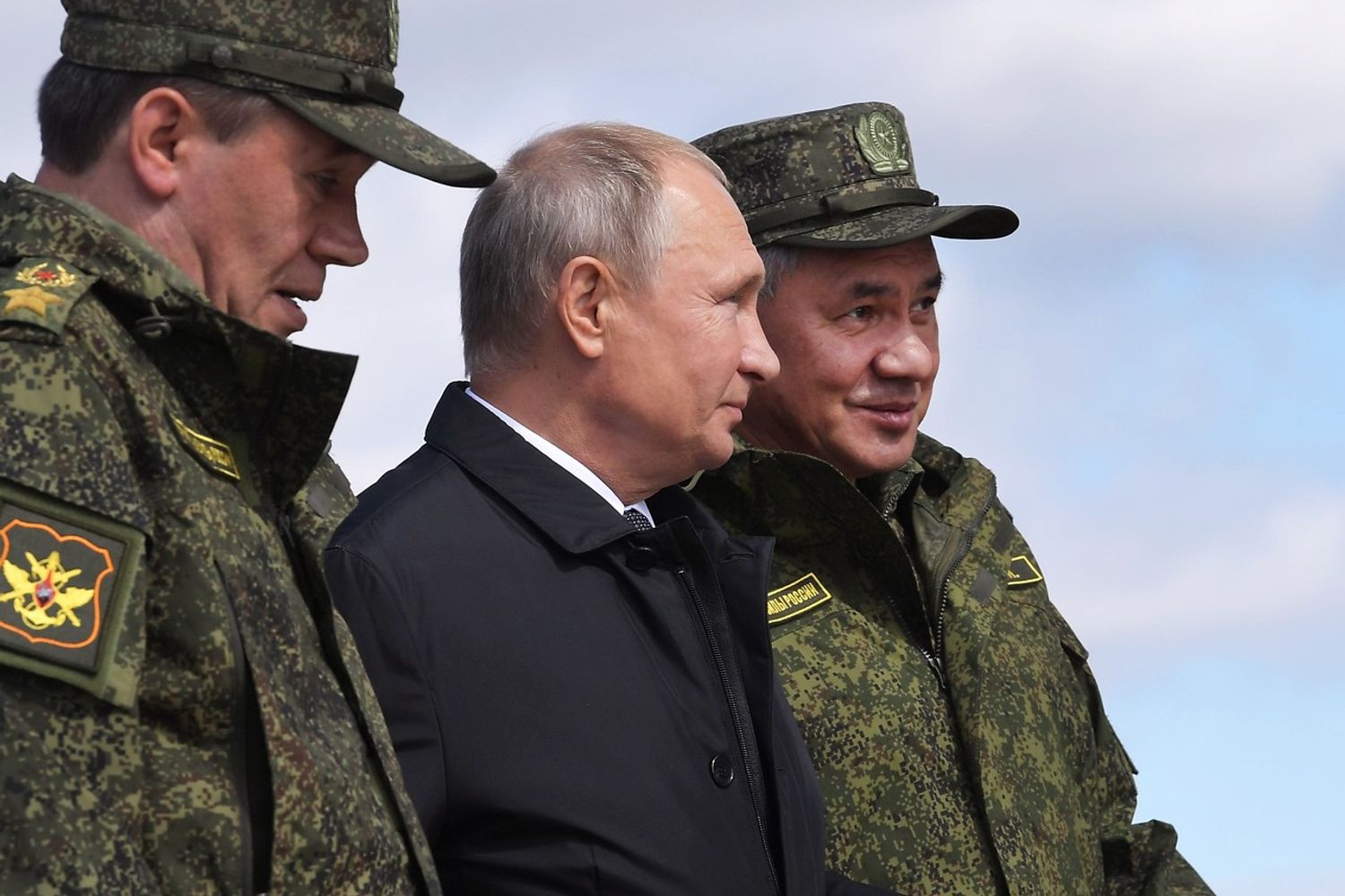 &nbsp;Vladimir Putin e&nbsp;Sergei&nbsp;Shoigu