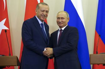 &nbsp;Erdogan e Putin