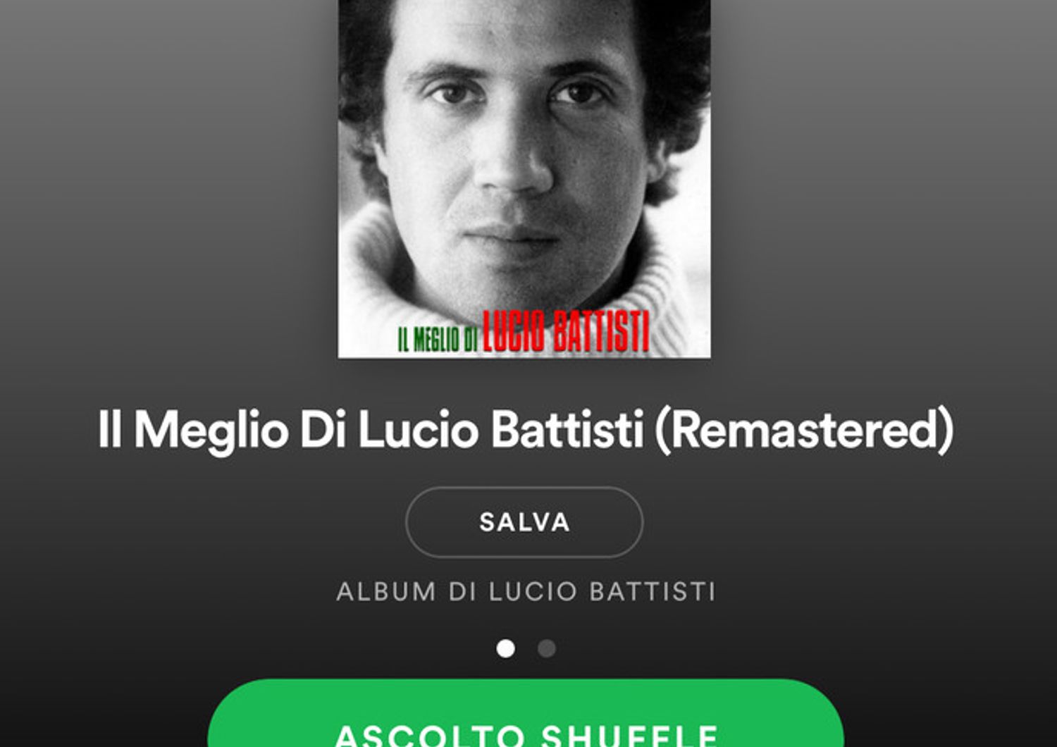 Il mistero dell&#39;album di Lucio Battisti, comparso su&nbsp;Spotify&nbsp;e scomparso in poche ore