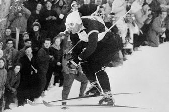 Lo sciatore austriaco Toni Sailer