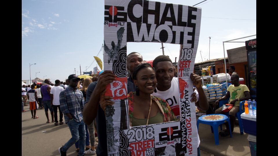 Wote 2018 il festival di street art pi&ugrave; trendy dell&rsquo;Africa