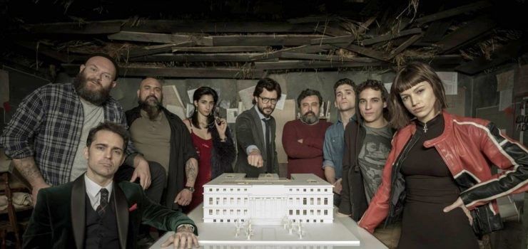&nbsp;Il cast de 'La Casa di Carta'